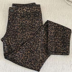Leopard print pants